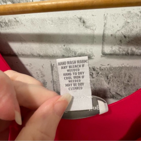 Soft Surroundings Dark Pink Fuchsia Flowy Ankle/Maxi Sleeveless Dress Size 14 - Picture 5 of 12